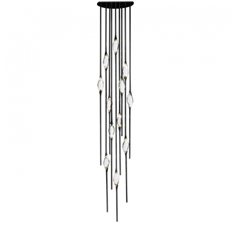 Подвесной светильник Delight Collection Pezzo OM82111-12 pearl black