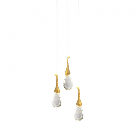 Подвесной светильник Delight Collection Seed OMG07287-3 gold