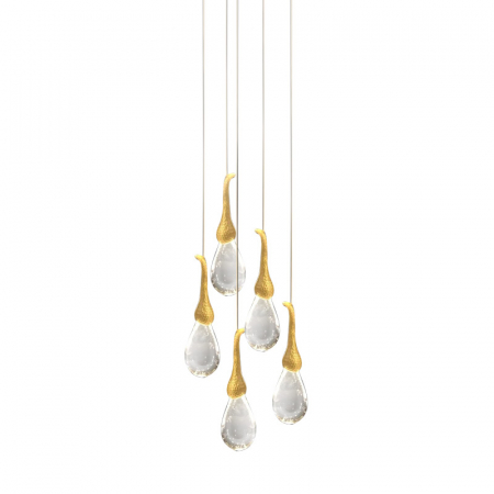 Подвесной светильник Delight Collection Seed OMG07287-5 gold
