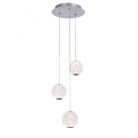 Подвесной светильник Delight Collection MD20001012 MD20001012-3A chrome