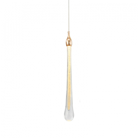 Подвесной светильник Delight Collection Teardrop 20592P-1 gold