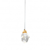 Подвесной светильник Delight Collection Crystal rock II 9701P/1 brass