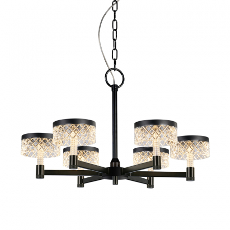 Подвесная люстра Delight Collection MD21020075 MD21020075-6A matt black