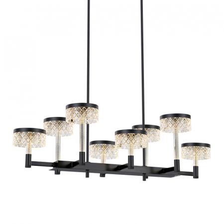 Подвесная люстра Delight Collection MD21020075 MD21020075-8B matt black