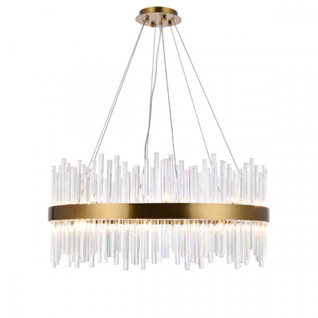 Подвесная люстра Delight Collection KR1209P-12 brass