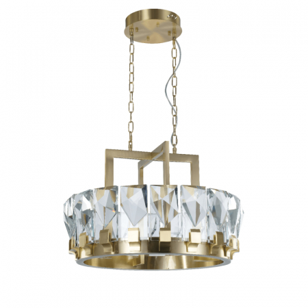 Подвесная люстра Delight Collection Peruzzi GM0034-P12-2 ant.brass