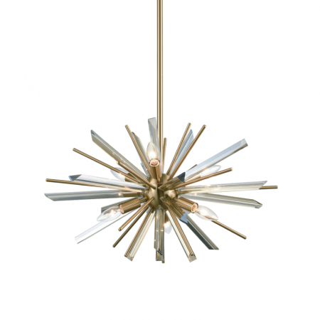 Люстра на штанге Delight Collection P68112-6AB antique brass