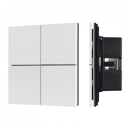 Кнопочная панель Arlight KNX-304-23-IN White BUS, Frameless 038365