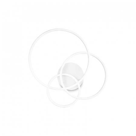 Настенный светильник Ideal lux FRAME PL CERCHIO BIANCO 255019