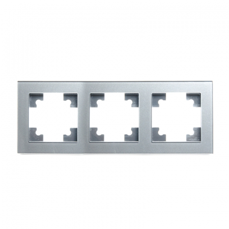 Рамка горизонтальная 3-местная Stekker Катрин 39533