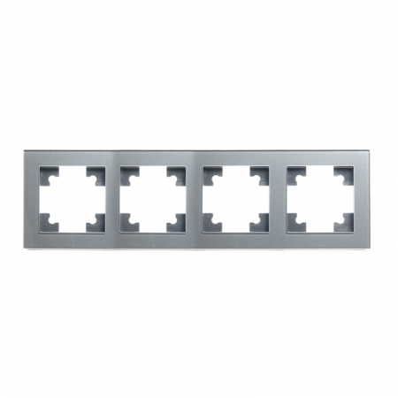 Рамка горизонтальная 4-местная Stekker Катрин 39534