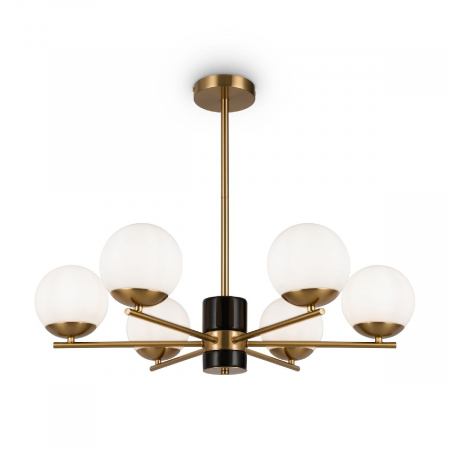 Люстра на штанге Freya Marble FR5230PL-06BS