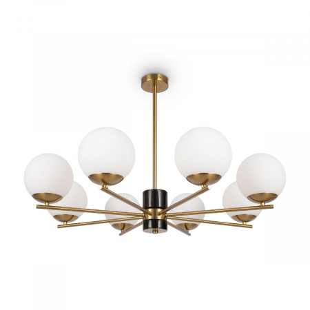 Люстра на штанге Freya Marble FR5230PL-08BS