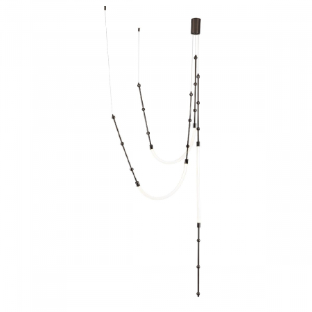 Подвесная люстра Indigo Corda 14010/3P Chrome V000061L