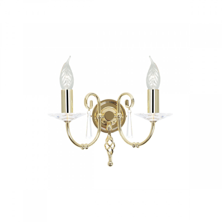 Бра Elstead Lighting Aegean AG2-POL-BRASS