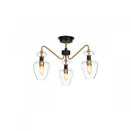 Люстра на штанге Elstead Lighting Armand DL-ARMAND-SF3-AB