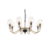 Подвесная люстра Elstead Lighting Armand DL-ARMAND8-AB