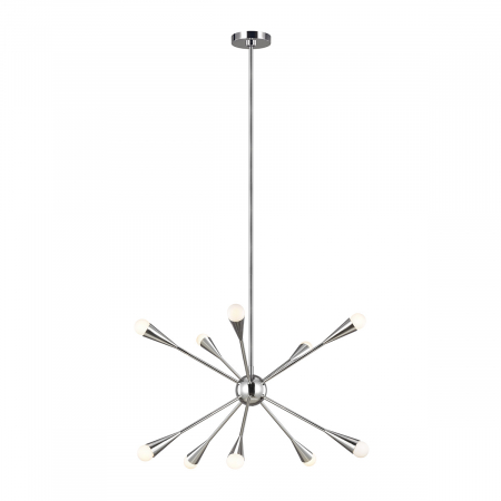 Люстра на штанге Feiss Jax FE-JAX10-PN