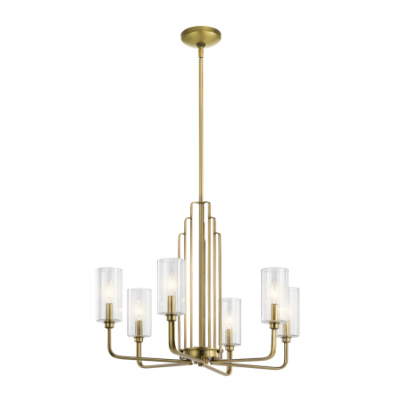 Люстра на штанге Kichler Kimrose QN-KIMROSE6-BNB