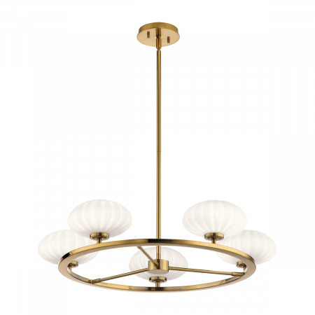 Люстра на штанге Kichler Pim QN-PIM5-FXG