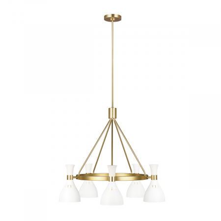 Люстра на штанге Feiss Joan FE-JOAN5-MW