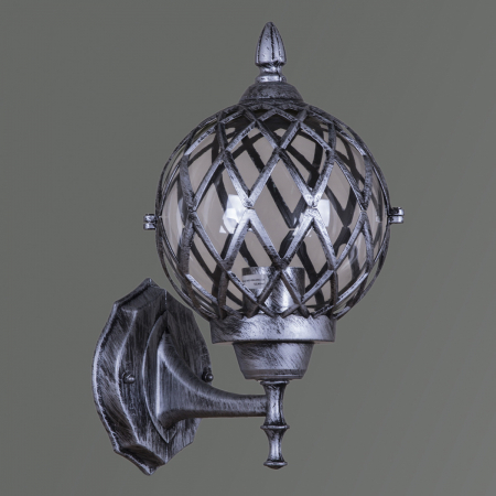 Уличный настенный светильник Reluce 09018-0.2-001SW BKSL