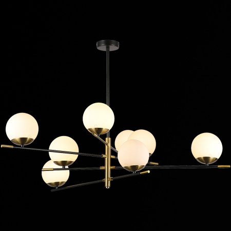 Люстра на штанге Illumico IL0063-8P-79 BK COP