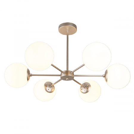 Люстра на штанге Escada Ethereal 2110/6P Nickel