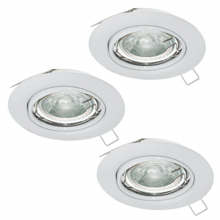 Комплект встраиваемых светильников (3 шт.) Eglo Mazuby 34016