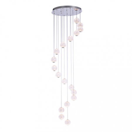 Подвесная люстра DeLight Collection Elliot Diamante MD20001012-18A chrome