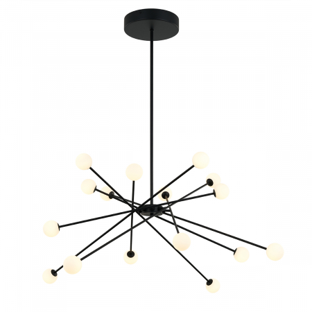 Люстра на штанге DeLight Collection MD19001025-16A black