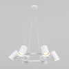 Подвесная люстра Eurosvet Splay 70147/6 белый Smart a062036