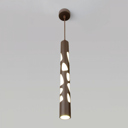 Подвесной светильник Eurosvet DLR037 12W 4200K кофейный a055596