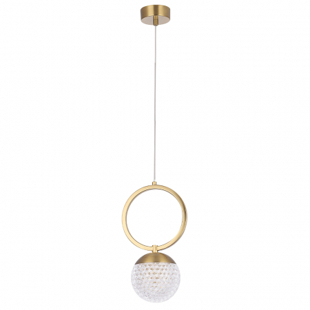 Подвесной светильник Crystal Lux CAROLINA SP1 V1 BRASS