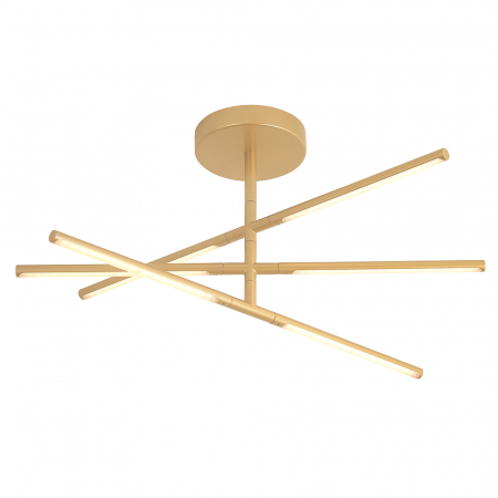 Люстра на штанге Crystal Lux LARGO PL32W D730 GOLD