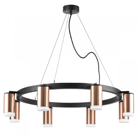 Подвесная люстра Lightstar Rullo (571018+214430-8+202430-8) LR0183080