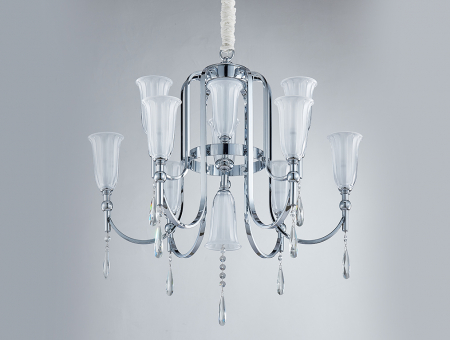 Подвесная люстра Newport 4800 4806+4/C chrome М0068413