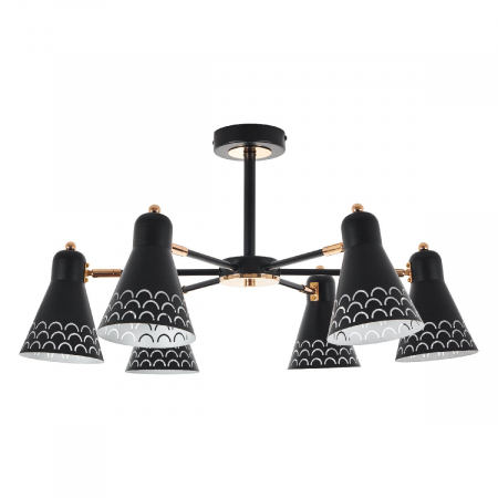 Люстра на штанге MyFar Chilly MR1531-6C