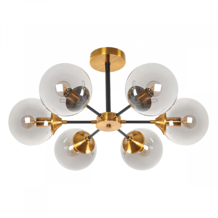 Люстра на штанге MyFar Fisher MR1741-6C