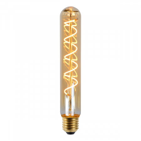 Лампа светодиодная диммируемая Lucide E27 5W 2200K янтарная 49035/20/62