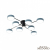Потолочная люстра Arte Milano Ferrara 253039/8+1 Bk/Gr