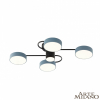 Потолочная люстра Arte Milano Ferrara 253039/4+1 Bk/Gr