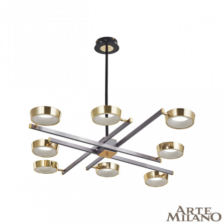 Люстра на штанге Arte Milano 271279/8 NI/GD