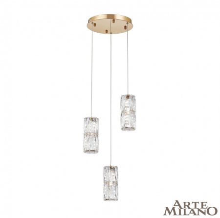 Подвесной светильник Arte Milano Venezia 310111/D300/3 GD