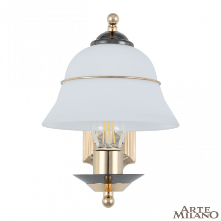 Бра Arte Milano Florentia-1240 301240/1W Bk/Gd