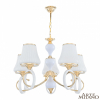 Подвесная люстра Arte Milano Florentia-2387 302387/5 Wh/Gd