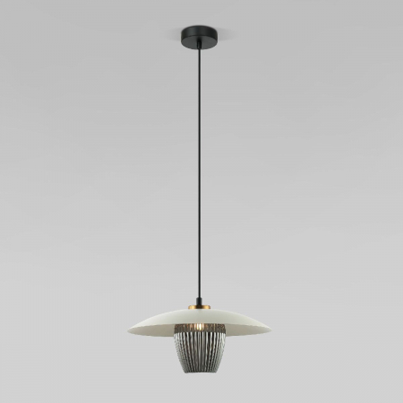 Подвесной светильник Eurosvet Kamari 50259/1 белый/дымчатый a064949