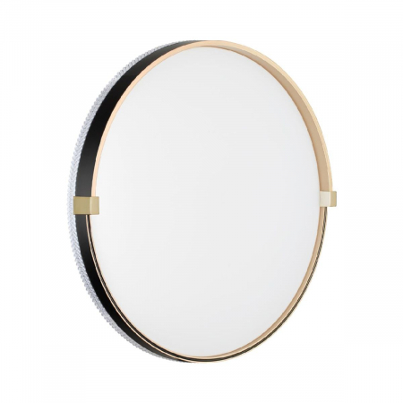 Настенно-потолочный светильник Sonex Olidi black 7647/DL