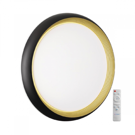 Настенно-потолочный светильник Sonex Tofiq black 7651/EL