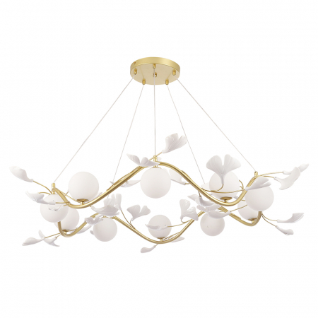 Подвесная люстра Crystal Lux COLIBRI SP10 GOLD